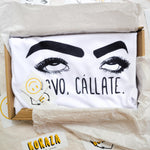 Camiseta Feminista Pavo Callate Packaging